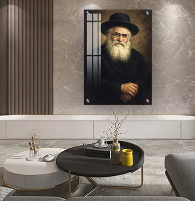 1771 - ציור אמנותי של הרב יורם אברג'ל להדפסה על זכוכית או קנבס