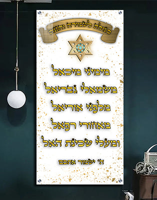 2370 - סגולה מעוצבת לשמירה והגנה על קנבס או זכוכית