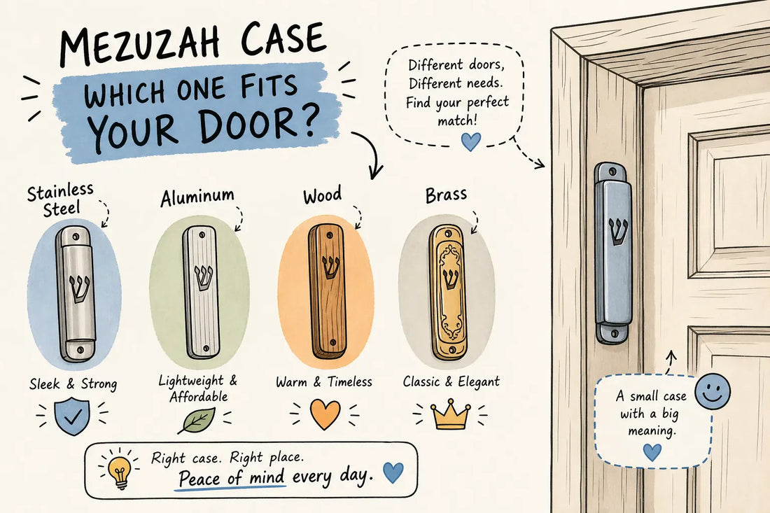Modern Mezuzah Cases Online: What to Know Before You Buy