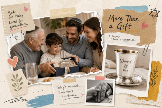 Personalized Judaica Gifts That Become Family Heirlooms
