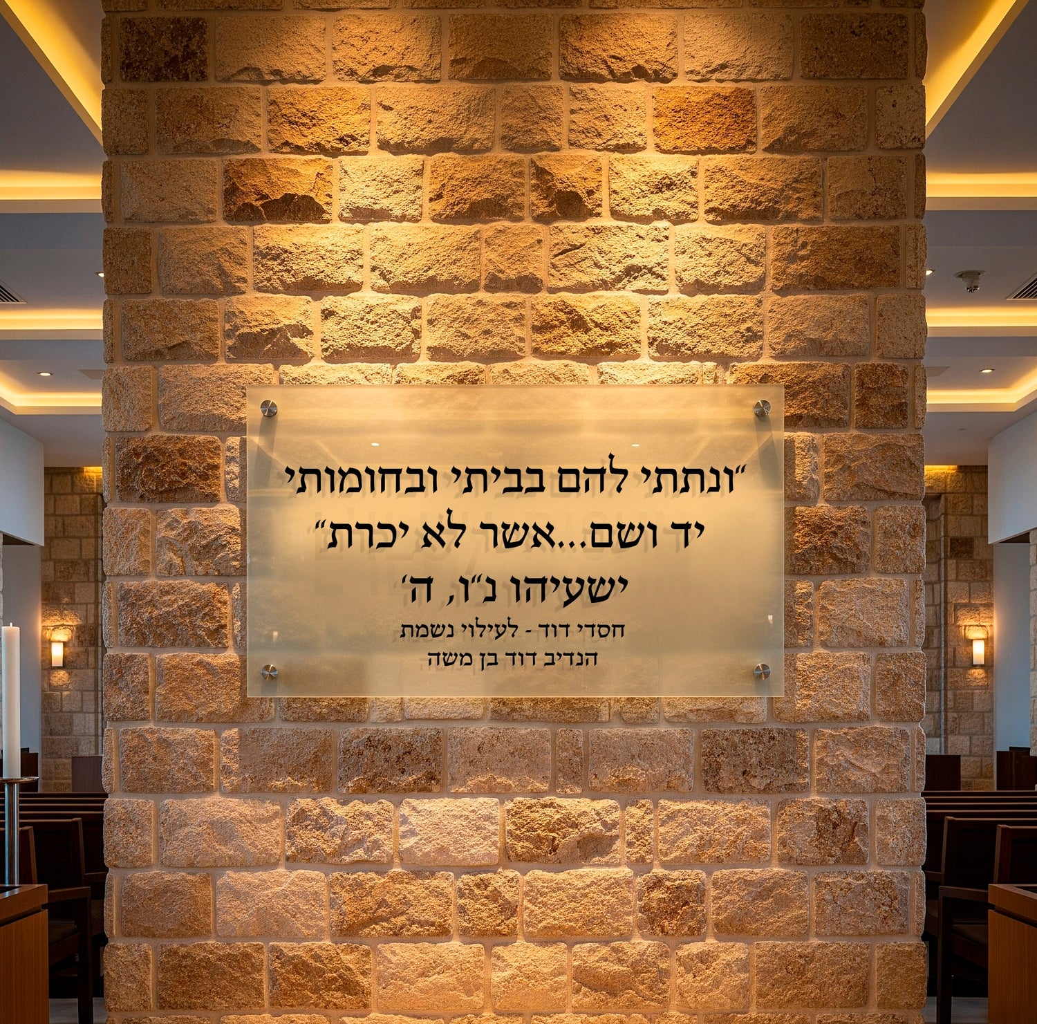 הקדשות ולעילוי נשמת