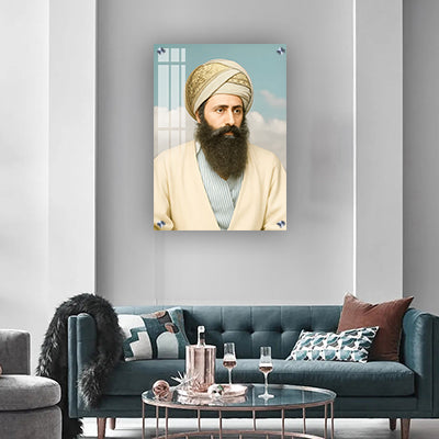 1460- תמונה של הבן איש חי על קנבס או זכוכית מחוסמת