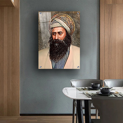 1484 - ציור מיוחד של הבן איש חי על קנבס או זכוכית מחוסמת