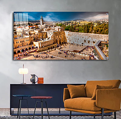 3062 - ציור של הכותל המערבי להדפסה על קנבס או זכוכית מחוסמת