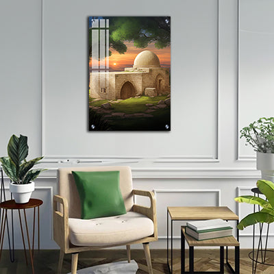 2024 - ציור מיוחד של קבר רחל להדפסה על קנבס או זכוכית מחוסמת