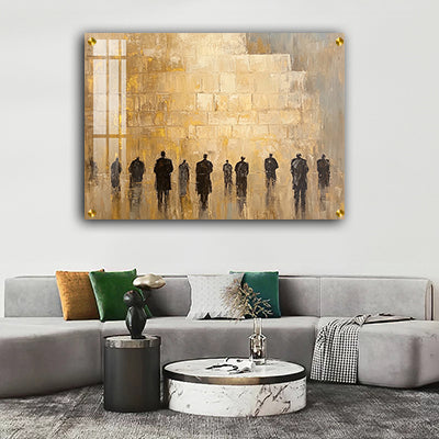 2091 - ציור מודרני של הכותל המערבי להדפסה על קנבס או זכוכית מחוסמת