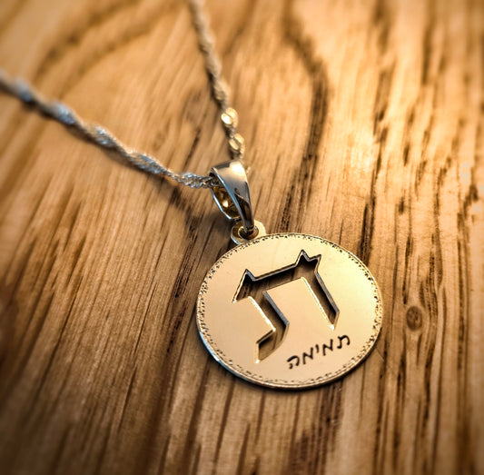 שרשרת תליון אות ת לשם