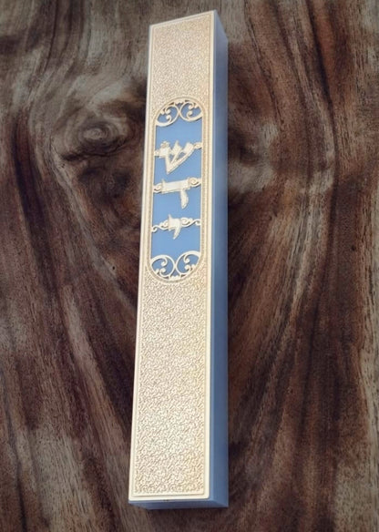 בית מזוזה זכוכית אקריליק דגם שומר דלתות ישראל