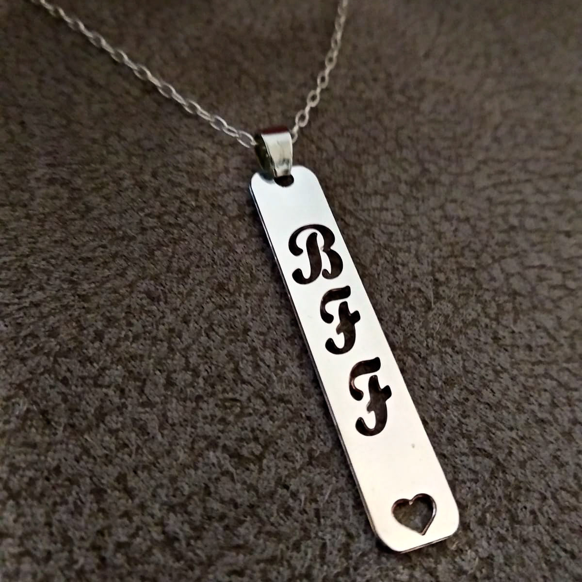 BFF שרשרת כסף